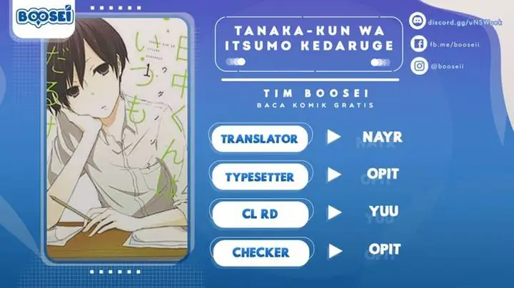 image-komik-tanaka-kun-wa-itsumo-kedaruge-chapter-14-0/20