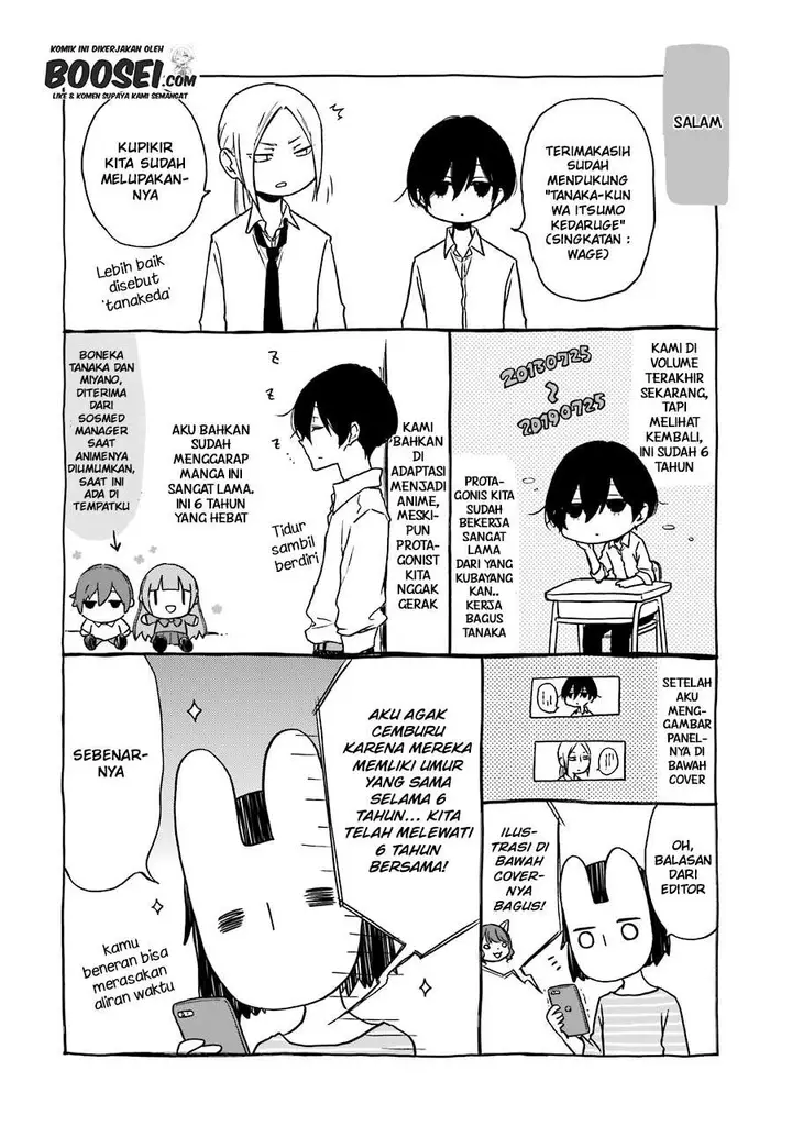 image-komik-tanaka-kun-wa-itsumo-kedaruge-chapter-140-end-21/29