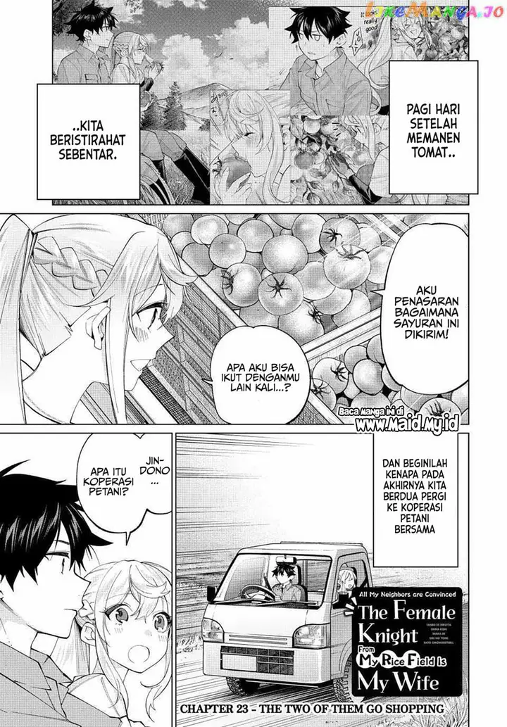 image-komik-tanbo-de-hirotta-onna-kishi-inaka-de-ore-no-yome-da-to-omowareteiru-chapter-23-2/23