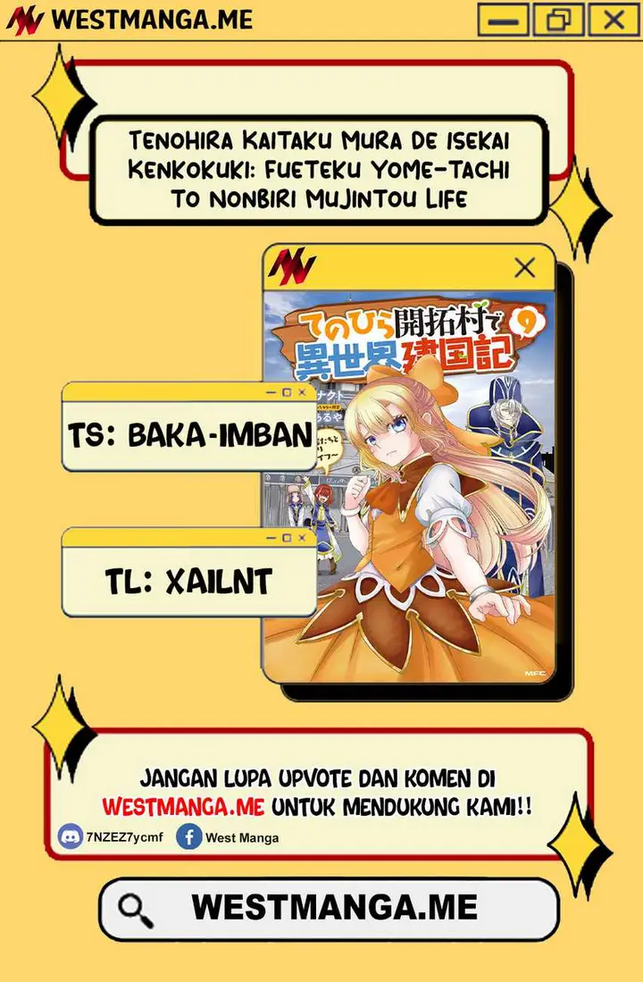 image-komik-tenohira-kaitakumura-de-isekai-kenkouki-fueteku-yome-tachi-to-nonbiri-mujintou-raifu-chapter-58-2/27