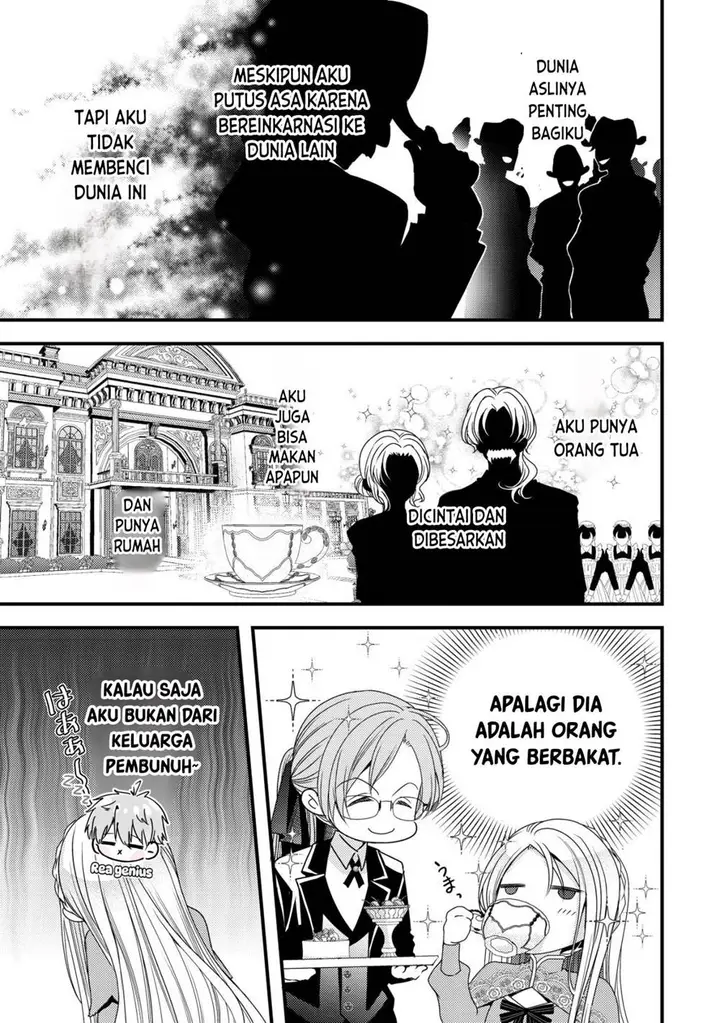 image-komik-tensei-shita-onna-mafia-wa-isekai-de-heibon-ni-kurashitai-asashin-ikka-no-hakushaku-reijou-desu-ga-denshi-to-akuma-na-danchou-ga-tsukimatottekimasu-chapter-1-21/30