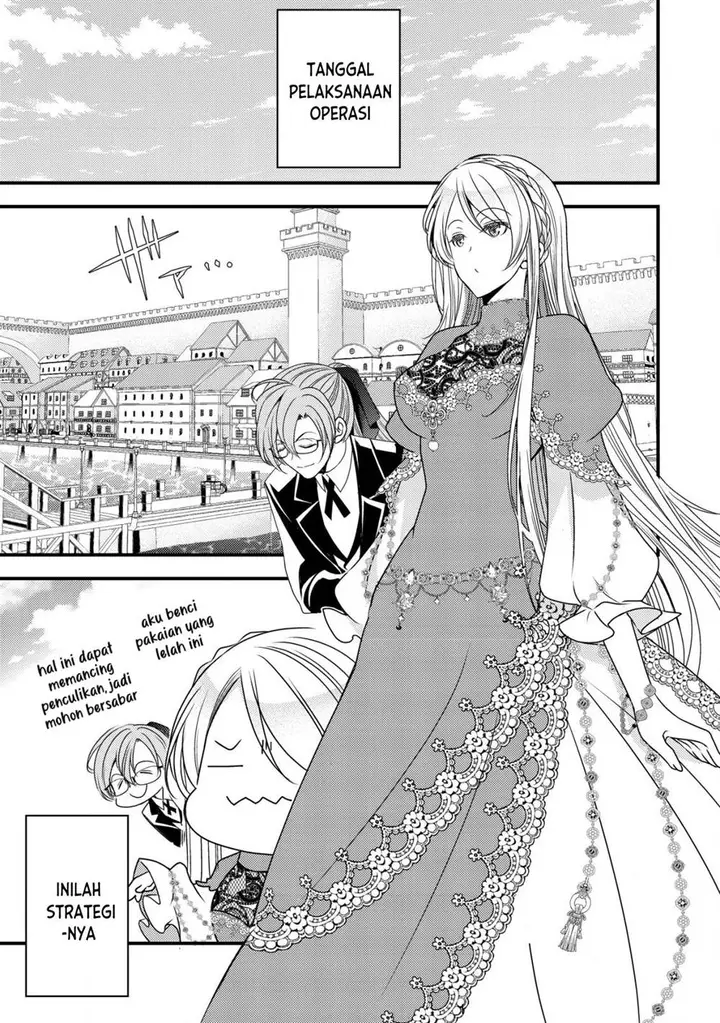 image-komik-tensei-shita-onna-mafia-wa-isekai-de-heibon-ni-kurashitai-asashin-ikka-no-hakushaku-reijou-desu-ga-denshi-to-akuma-na-danchou-ga-tsukimatottekimasu-chapter-1-23/30