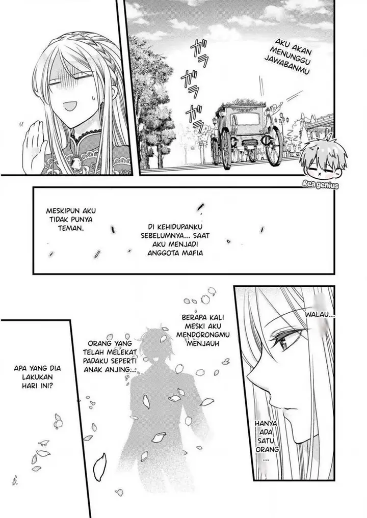 image-komik-tensei-shita-onna-mafia-wa-isekai-de-heibon-ni-kurashitai-asashin-ikka-no-hakushaku-reijou-desu-ga-denshi-to-akuma-na-danchou-ga-tsukimatottekimasu-chapter-3-14/27