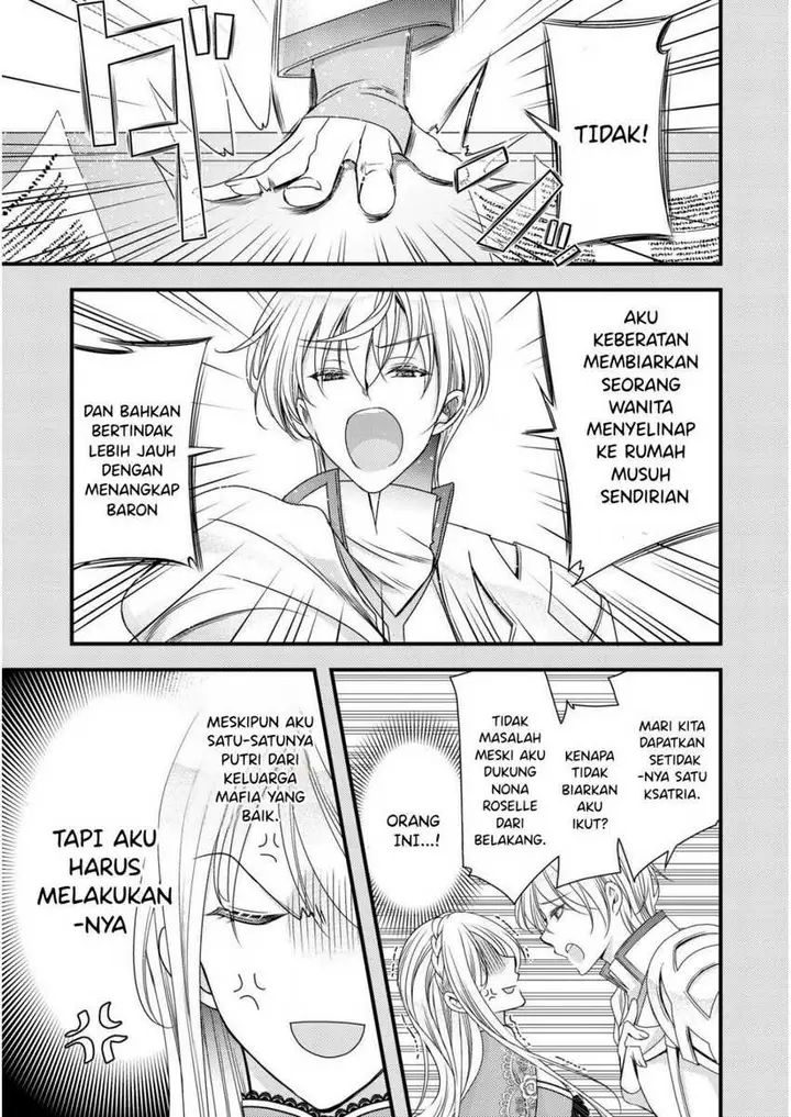 image-komik-tensei-shita-onna-mafia-wa-isekai-de-heibon-ni-kurashitai-asashin-ikka-no-hakushaku-reijou-desu-ga-denshi-to-akuma-na-danchou-ga-tsukimatottekimasu-chapter-3-22/27