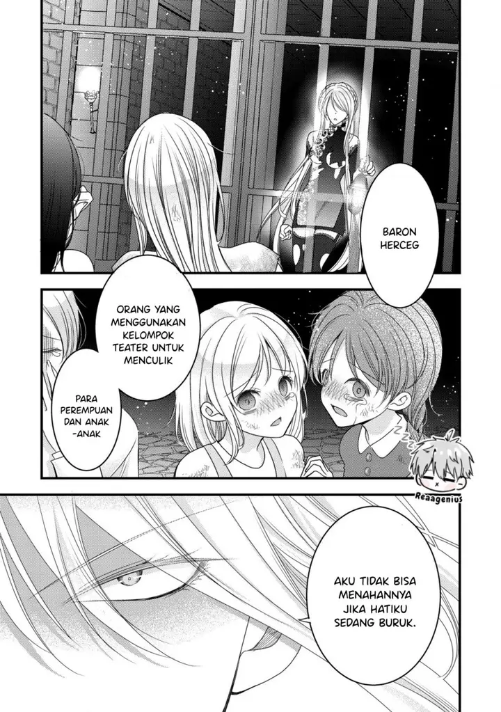 image-komik-tensei-shita-onna-mafia-wa-isekai-de-heibon-ni-kurashitai-asashin-ikka-no-hakushaku-reijou-desu-ga-denshi-to-akuma-na-danchou-ga-tsukimatottekimasu-chapter-4-21/29