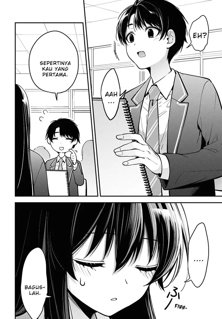 image-komik-tonari-no-seki-no-yankee-shimizu-san-ga-kami-o-kuroku-sometekita-chapter-1-27/35
