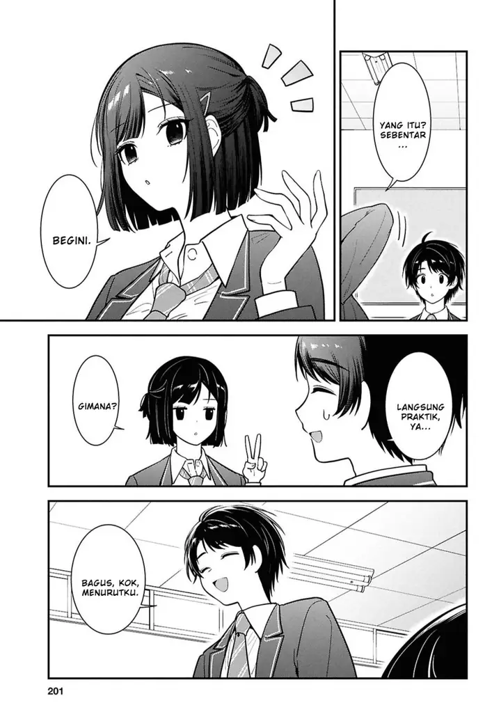 image-komik-tonari-no-seki-no-yankee-shimizu-san-ga-kami-o-kuroku-sometekita-chapter-11-18/33