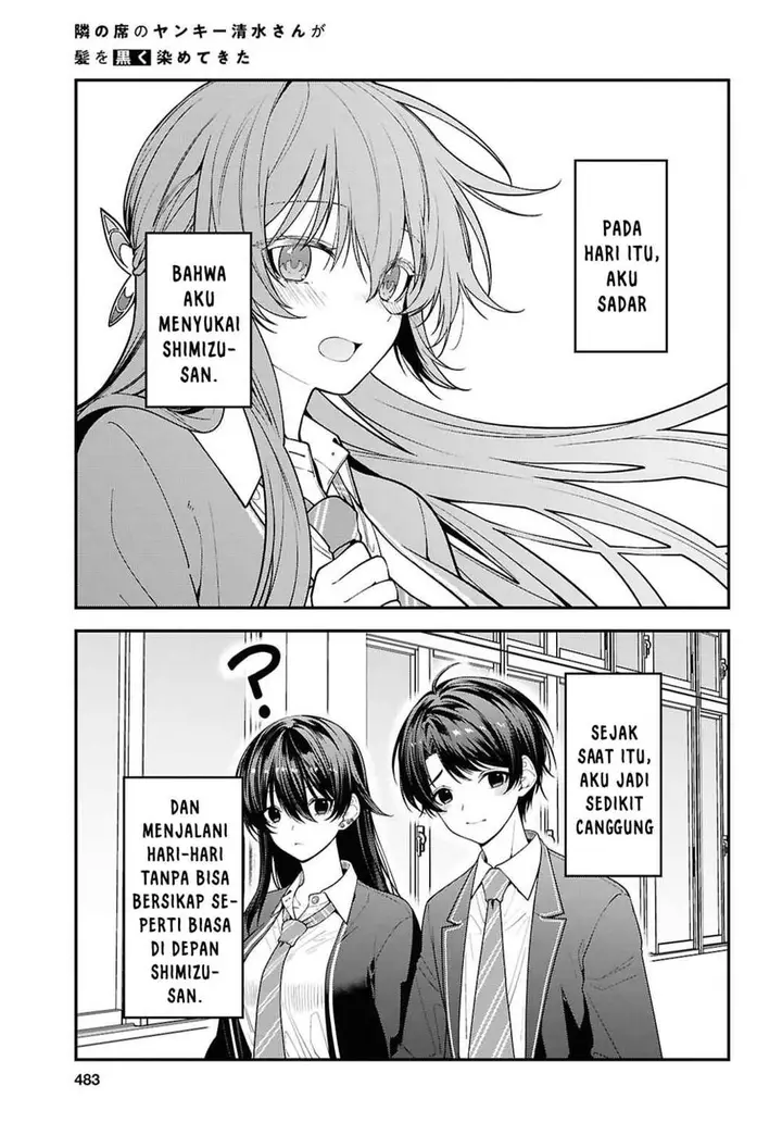 image-komik-tonari-no-seki-no-yankee-shimizu-san-ga-kami-o-kuroku-sometekita-chapter-16-0/41