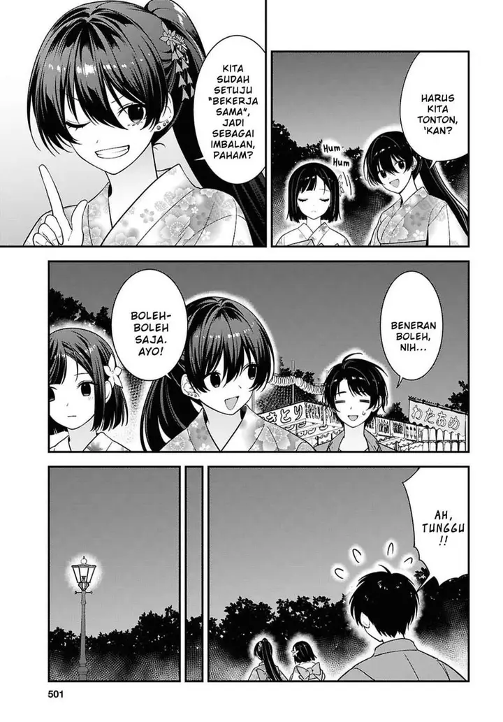 image-komik-tonari-no-seki-no-yankee-shimizu-san-ga-kami-o-kuroku-sometekita-chapter-16-18/41