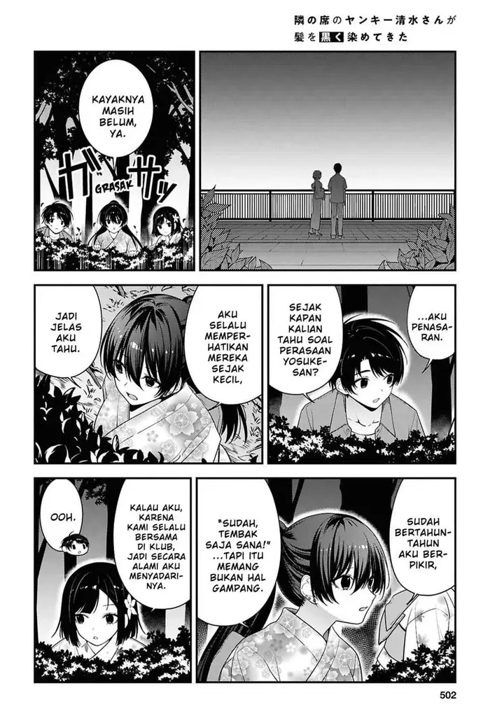 image-komik-tonari-no-seki-no-yankee-shimizu-san-ga-kami-o-kuroku-sometekita-chapter-16-19/41