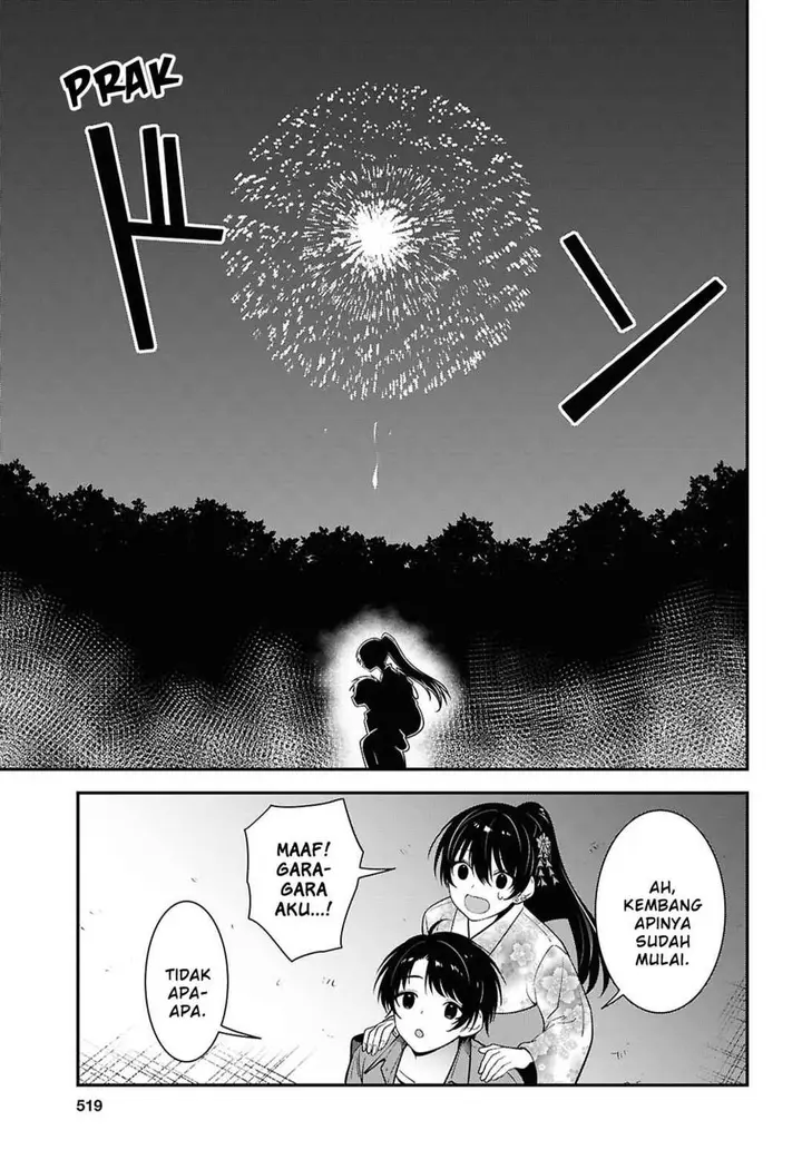 image-komik-tonari-no-seki-no-yankee-shimizu-san-ga-kami-o-kuroku-sometekita-chapter-16-36/41