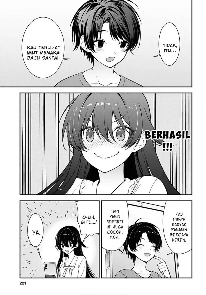 image-komik-tonari-no-seki-no-yankee-shimizu-san-ga-kami-o-kuroku-sometekita-chapter-17-22/33