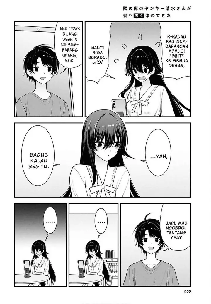 image-komik-tonari-no-seki-no-yankee-shimizu-san-ga-kami-o-kuroku-sometekita-chapter-17-23/33