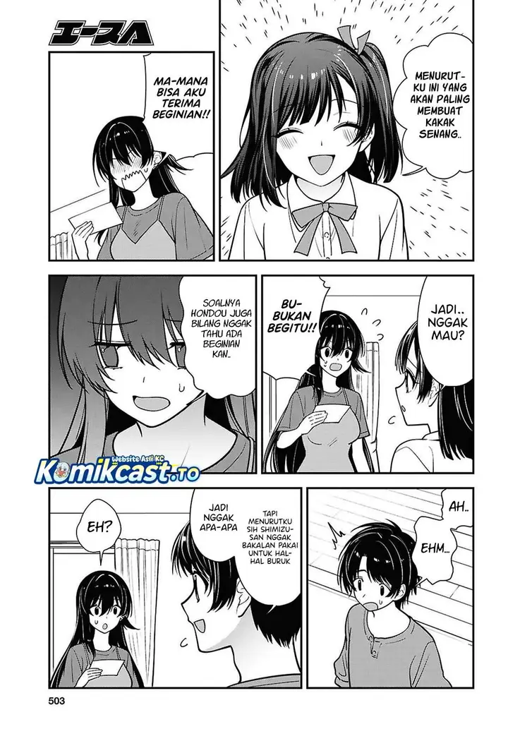 image-komik-tonari-no-seki-no-yankee-shimizu-san-ga-kami-o-kuroku-sometekita-chapter-18-27/31