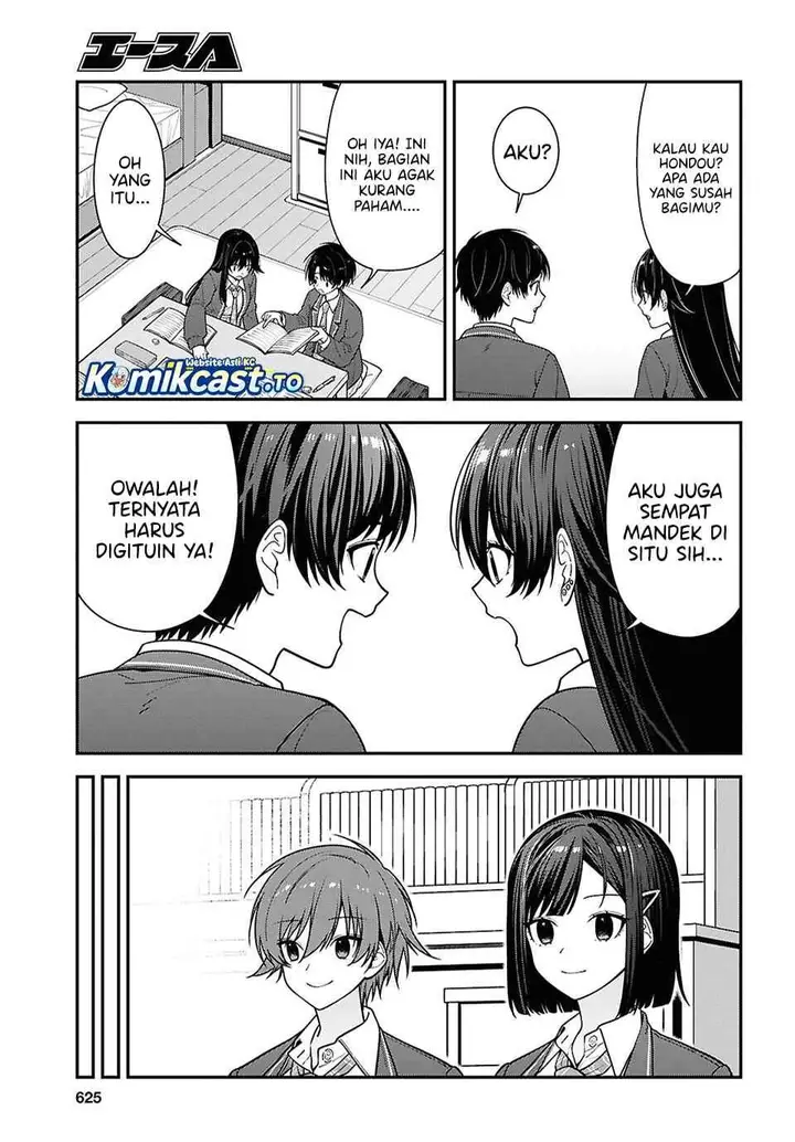 image-komik-tonari-no-seki-no-yankee-shimizu-san-ga-kami-o-kuroku-sometekita-chapter-19-16/33