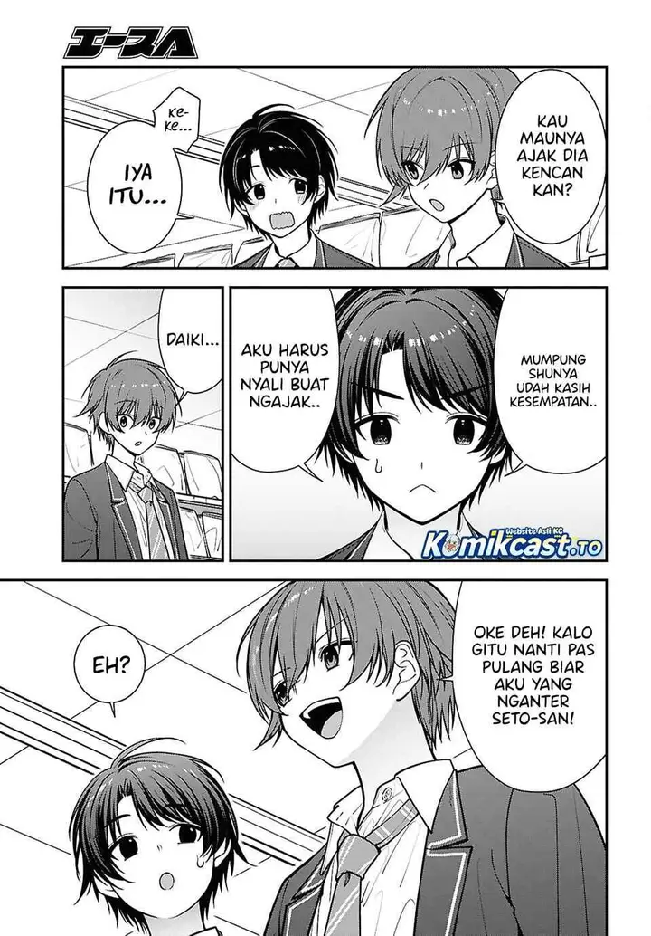image-komik-tonari-no-seki-no-yankee-shimizu-san-ga-kami-o-kuroku-sometekita-chapter-19-20/33