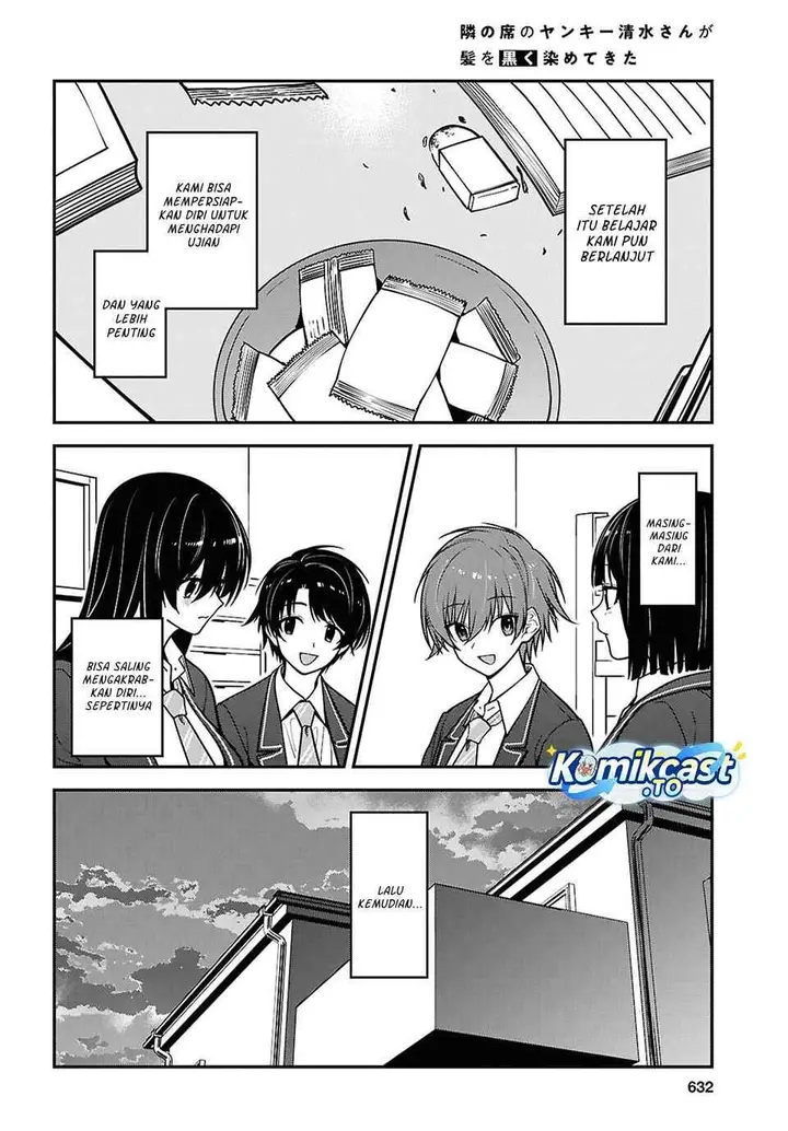image-komik-tonari-no-seki-no-yankee-shimizu-san-ga-kami-o-kuroku-sometekita-chapter-19-23/33