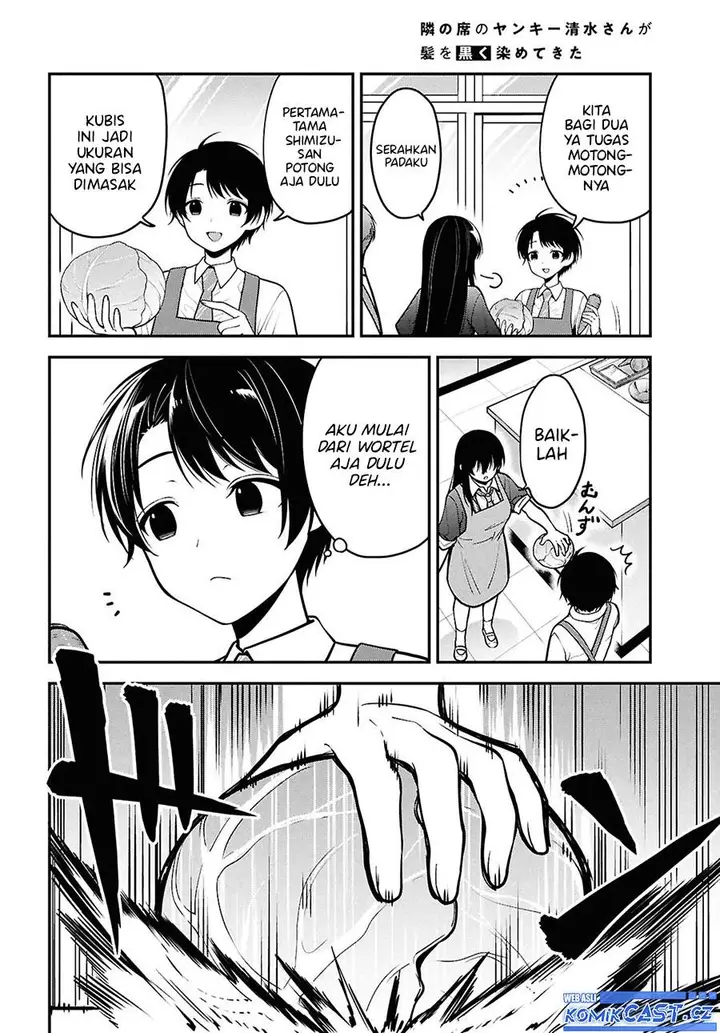 image-komik-tonari-no-seki-no-yankee-shimizu-san-ga-kami-o-kuroku-sometekita-chapter-2-9/34