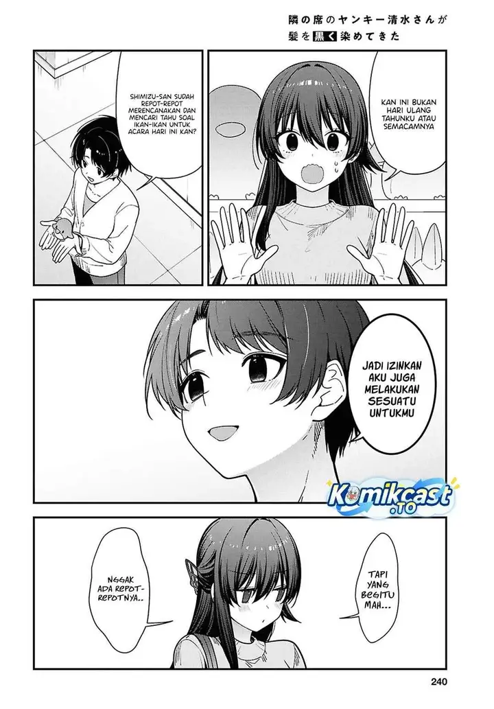 image-komik-tonari-no-seki-no-yankee-shimizu-san-ga-kami-o-kuroku-sometekita-chapter-20-18/29