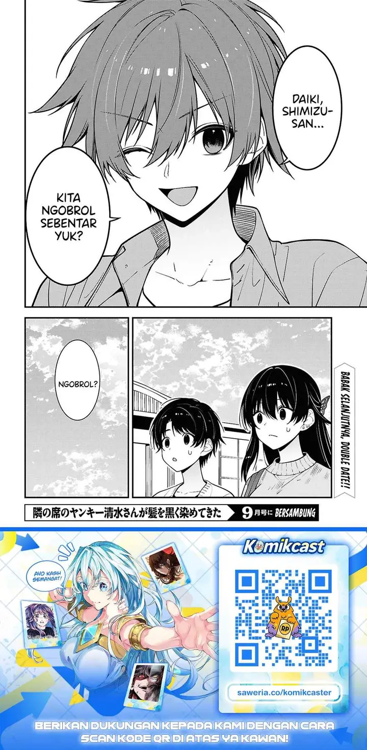 image-komik-tonari-no-seki-no-yankee-shimizu-san-ga-kami-o-kuroku-sometekita-chapter-20-28/29