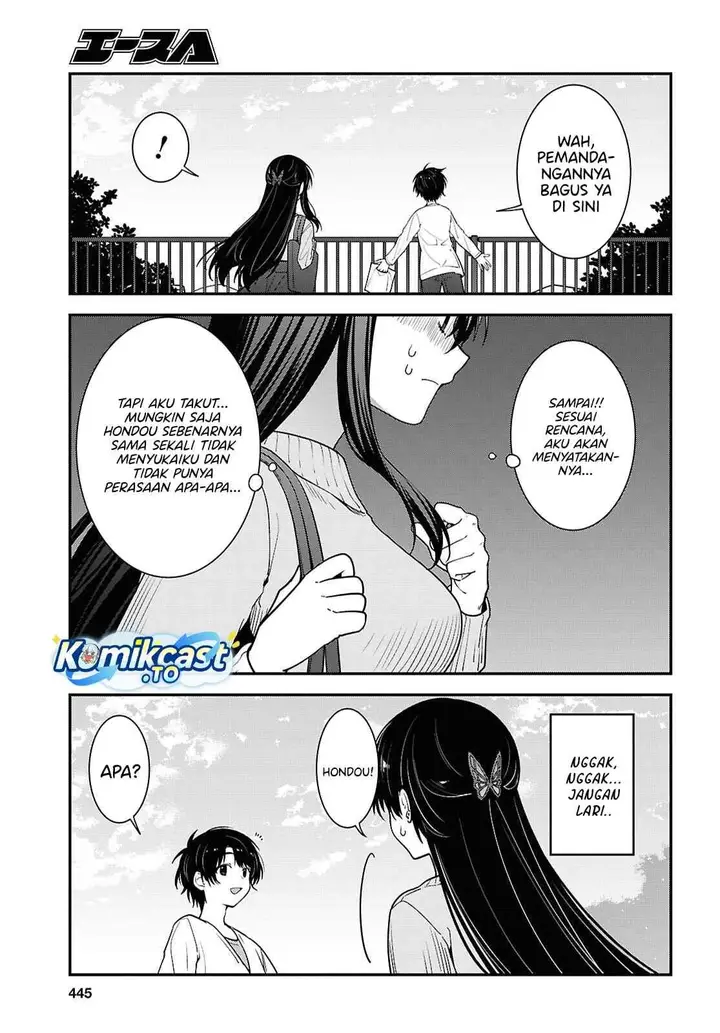 image-komik-tonari-no-seki-no-yankee-shimizu-san-ga-kami-o-kuroku-sometekita-chapter-21-30/35