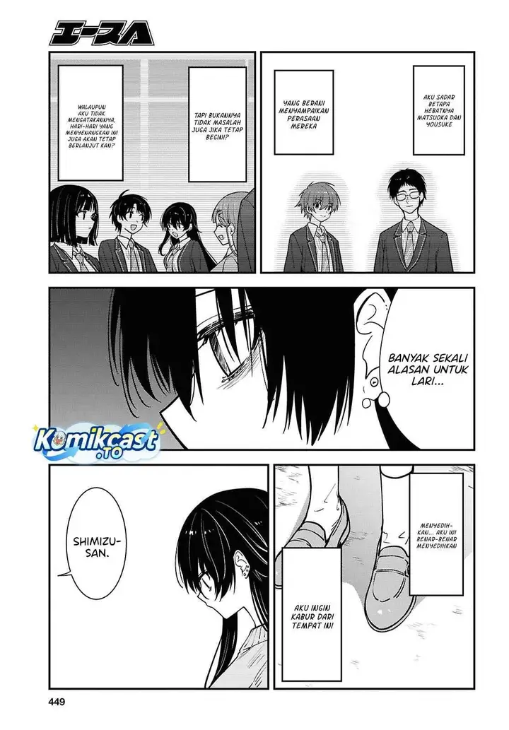image-komik-tonari-no-seki-no-yankee-shimizu-san-ga-kami-o-kuroku-sometekita-chapter-21-33/35