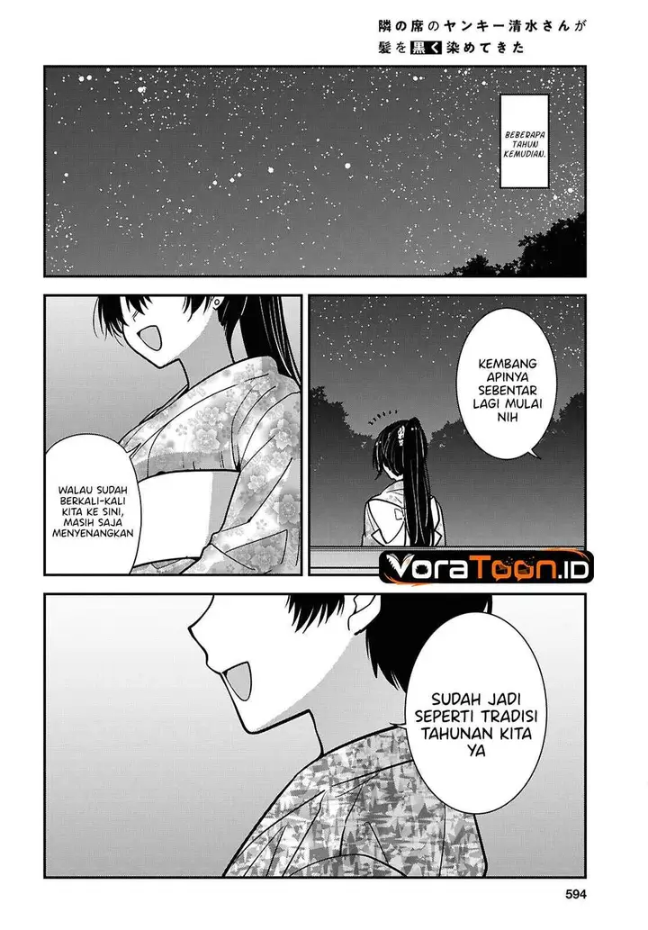 image-komik-tonari-no-seki-no-yankee-shimizu-san-ga-kami-o-kuroku-sometekita-chapter-22-27/30