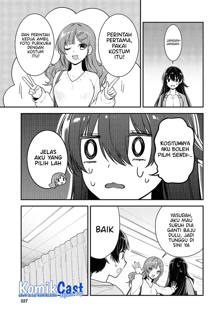 image-komik-tonari-no-seki-no-yankee-shimizu-san-ga-kami-o-kuroku-sometekita-chapter-7-17/35