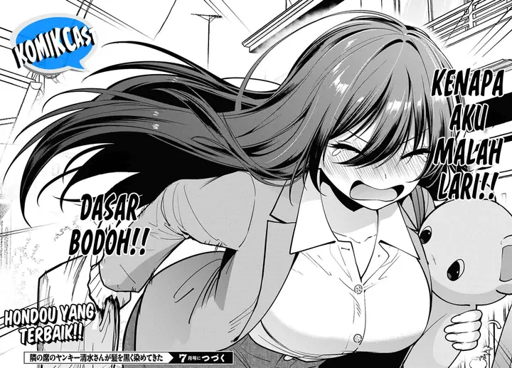 image-komik-tonari-no-seki-no-yankee-shimizu-san-ga-kami-o-kuroku-sometekita-chapter-8-30/31