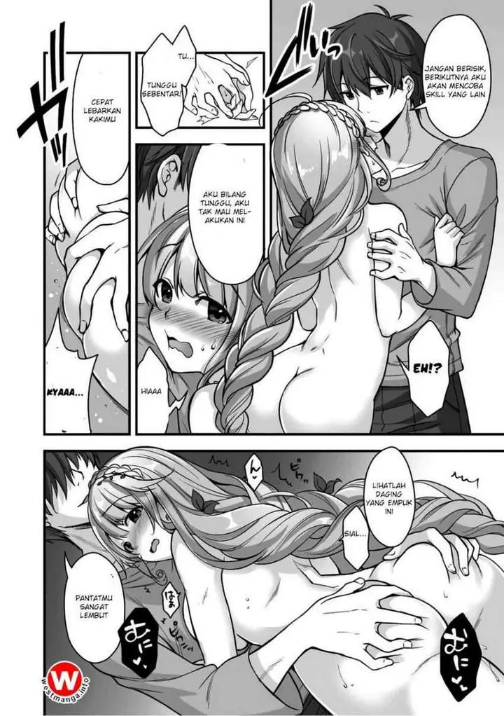 image-komik-vr-eroge-yattetara-isekai-ni-tensei-shita-no-de-bishoujo-maou-o-doreika-suru-chapter-1-7/19