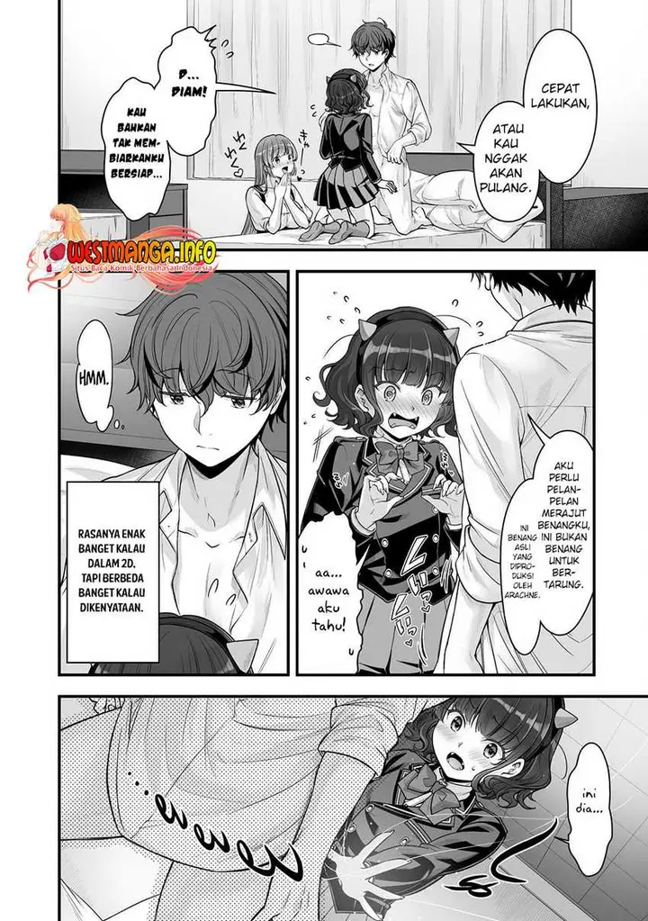 image-komik-vr-eroge-yattetara-isekai-ni-tensei-shita-no-de-bishoujo-maou-o-doreika-suru-chapter-15-7/24