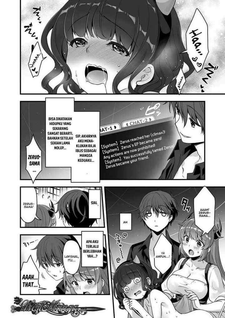 image-komik-vr-eroge-yattetara-isekai-ni-tensei-shita-no-de-bishoujo-maou-o-doreika-suru-chapter-4-13/20