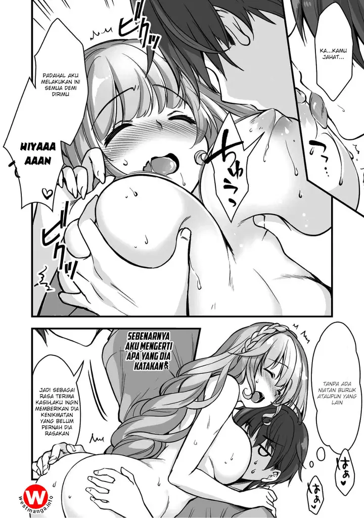 image-komik-vr-eroge-yattetara-isekai-ni-tensei-shita-no-de-bishoujo-maou-wo-doreika-suru-cross-out-saber-chapter-1-10/19