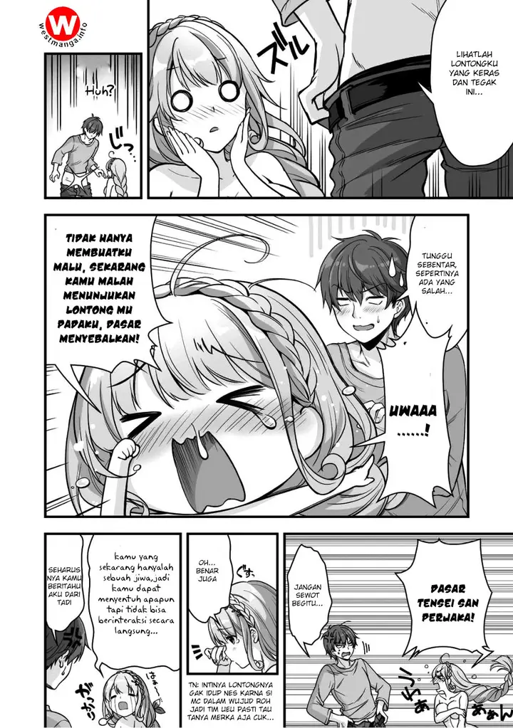 image-komik-vr-eroge-yattetara-isekai-ni-tensei-shita-no-de-bishoujo-maou-wo-doreika-suru-cross-out-saber-chapter-1-14/19