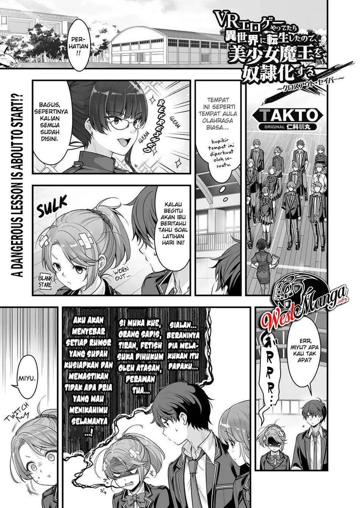 image-komik-vr-eroge-yattetara-isekai-ni-tensei-shita-no-de-bishoujo-maou-wo-doreika-suru-cross-out-saber-chapter-10-3/23