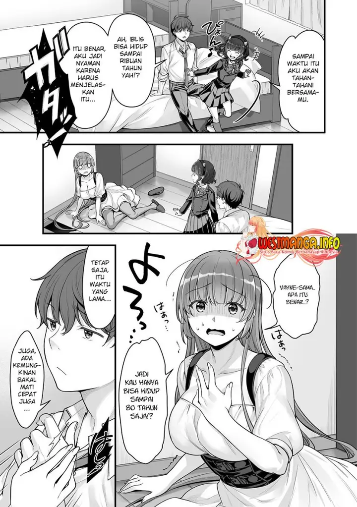 image-komik-vr-eroge-yattetara-isekai-ni-tensei-shita-no-de-bishoujo-maou-wo-doreika-suru-cross-out-saber-chapter-14-9/24