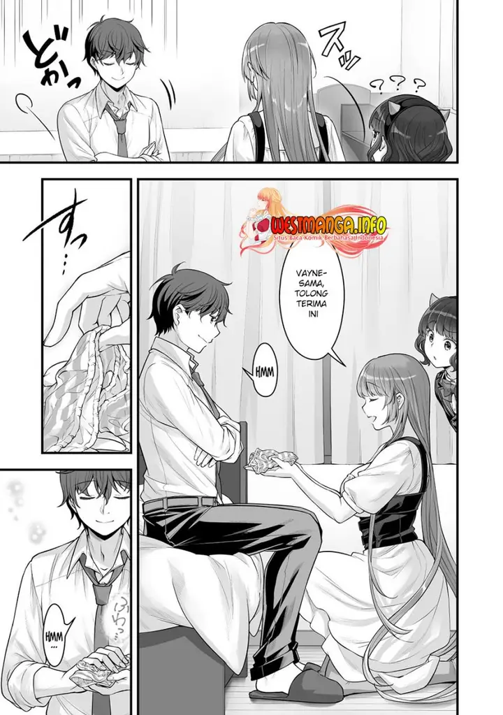 image-komik-vr-eroge-yattetara-isekai-ni-tensei-shita-no-de-bishoujo-maou-wo-doreika-suru-cross-out-saber-chapter-14-18/24
