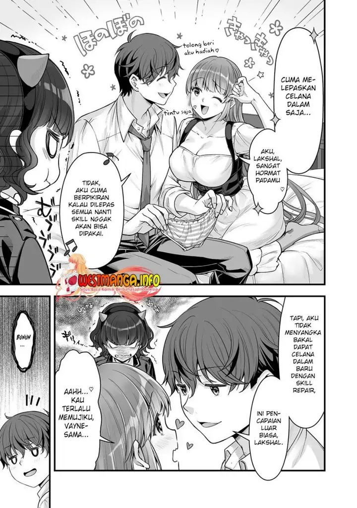image-komik-vr-eroge-yattetara-isekai-ni-tensei-shita-no-de-bishoujo-maou-wo-doreika-suru-cross-out-saber-chapter-14-20/24