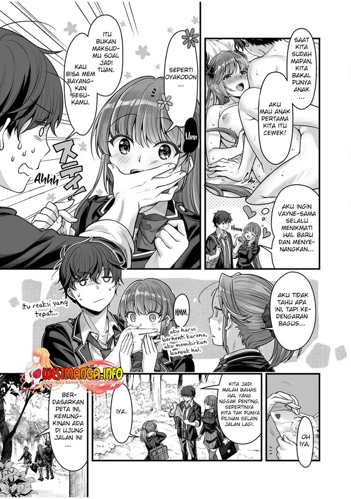 image-komik-vr-eroge-yattetara-isekai-ni-tensei-shita-no-de-bishoujo-maou-wo-doreika-suru-cross-out-saber-chapter-16-15/23