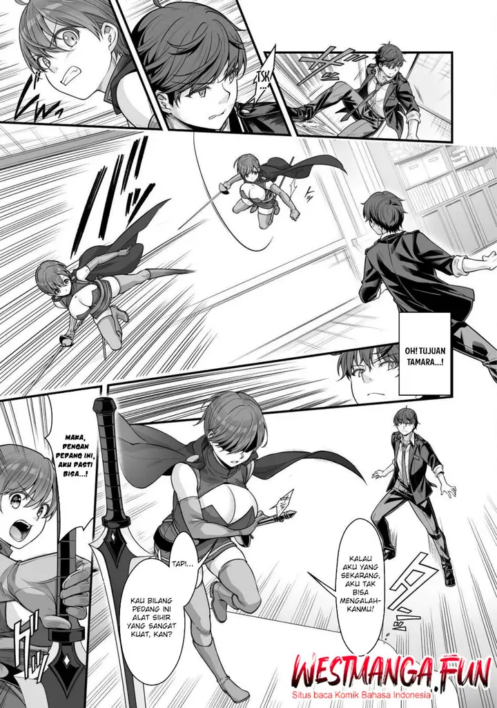 image-komik-vr-eroge-yattetara-isekai-ni-tensei-shita-no-de-bishoujo-maou-wo-doreika-suru-cross-out-saber-chapter-18-13/26