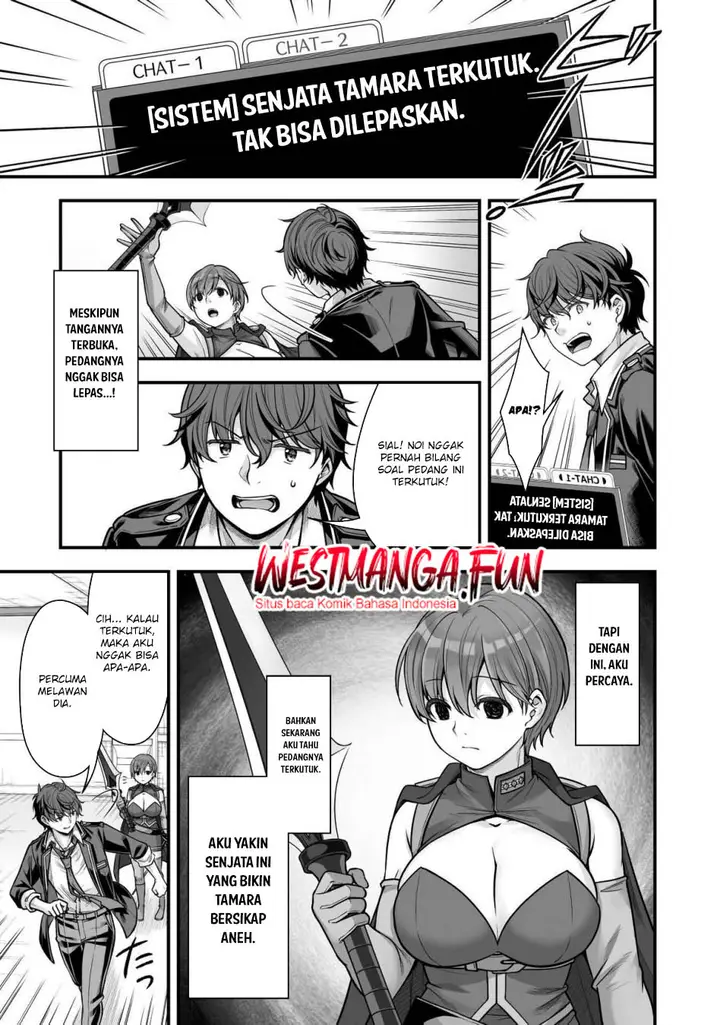image-komik-vr-eroge-yattetara-isekai-ni-tensei-shita-no-de-bishoujo-maou-wo-doreika-suru-cross-out-saber-chapter-18-19/26