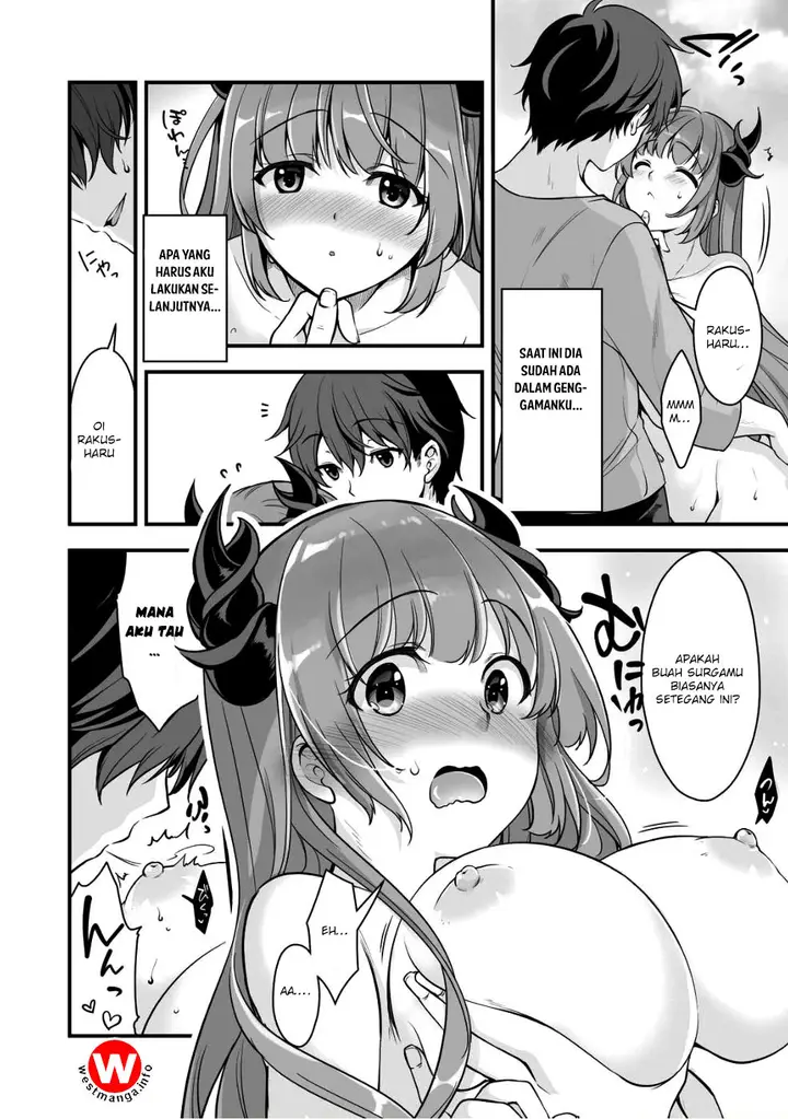 image-komik-vr-eroge-yattetara-isekai-ni-tensei-shita-no-de-bishoujo-maou-wo-doreika-suru-cross-out-saber-chapter-2-14/28