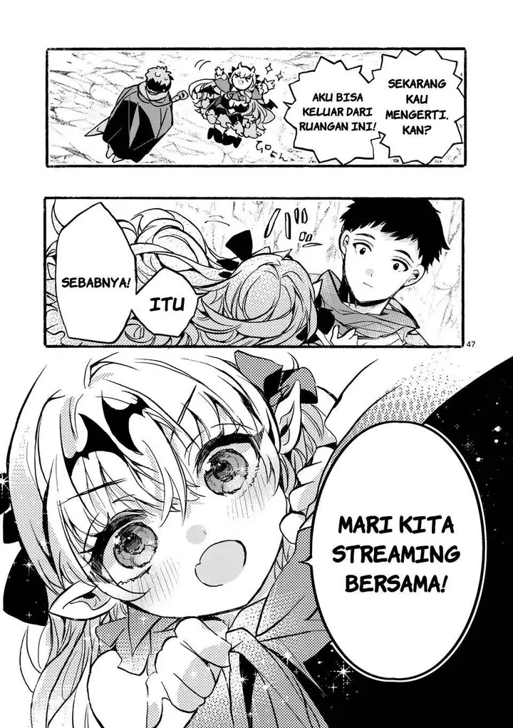 image-komik-yamiochi-yuusha-no-haishin-haishintsuihousare-kakushi-boss-beya-ni-hourikomareta-kekka-boss-to-tansakushagari-haishin-wo-hajimerucomic-chapter-1-46/55