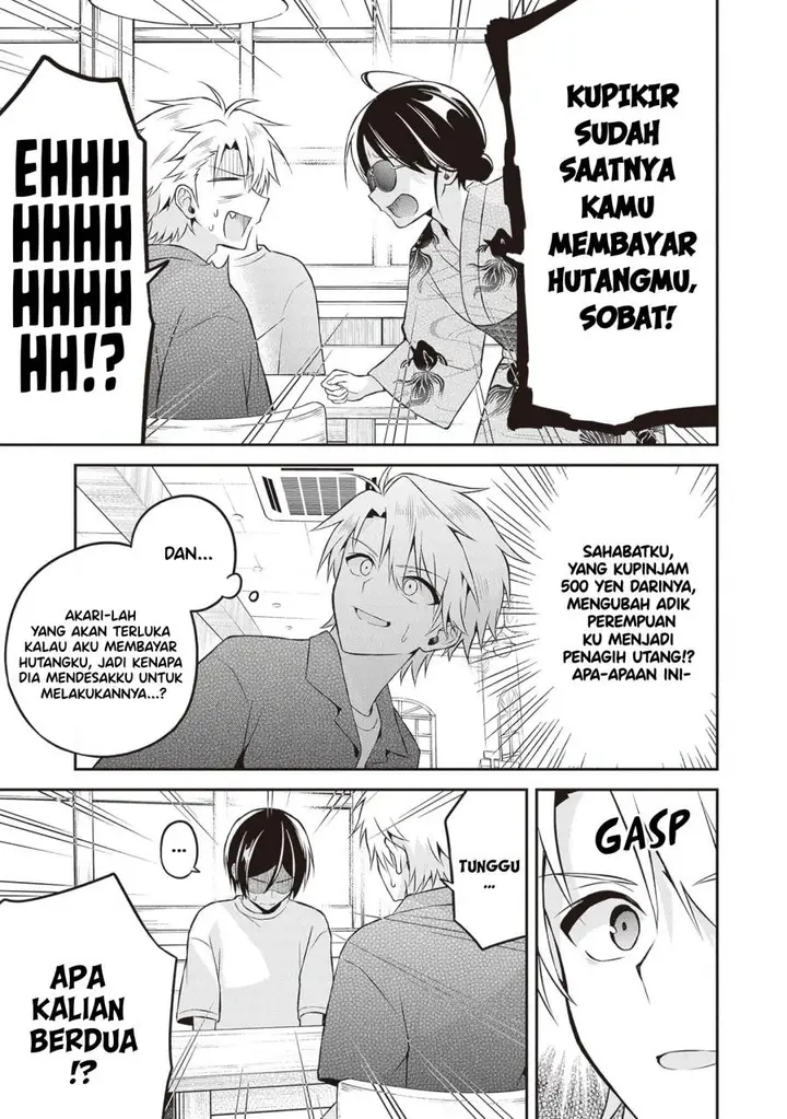 image-komik-yuujin-ni-500-yen-kashitara-shakkin-no-kata-ni-imouto-wo-yokoshite-kita-nodakeredo-ore-wa-ittai-dou-sureba-iindarou-chapter-15-16/28