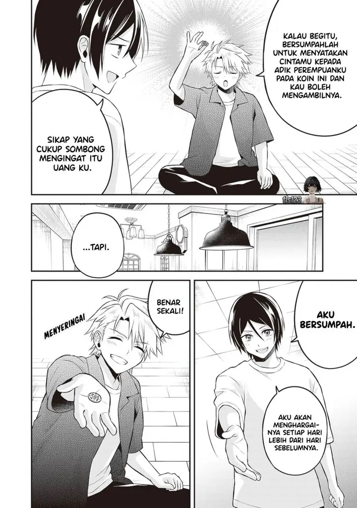 image-komik-yuujin-ni-500-yen-kashitara-shakkin-no-kata-ni-imouto-wo-yokoshite-kita-nodakeredo-ore-wa-ittai-dou-sureba-iindarou-chapter-15-19/28