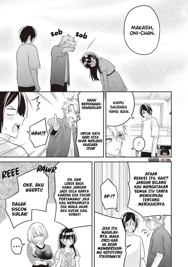 image-komik-yuujin-ni-500-yen-kashitara-shakkin-no-kata-ni-imouto-wo-yokoshite-kita-nodakeredo-ore-wa-ittai-dou-sureba-iindarou-chapter-15-22/28