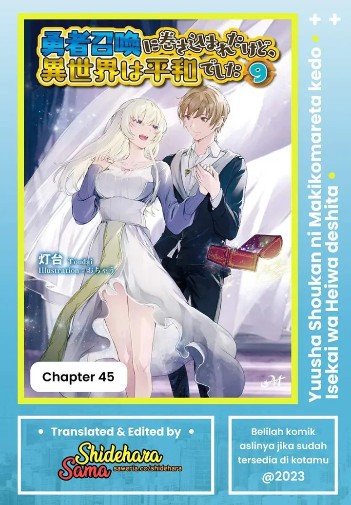 image-komik-yuusha-shoukan-ni-makikomareta-kedo-isekai-wa-heiwa-deshita-chapter-45-0/36