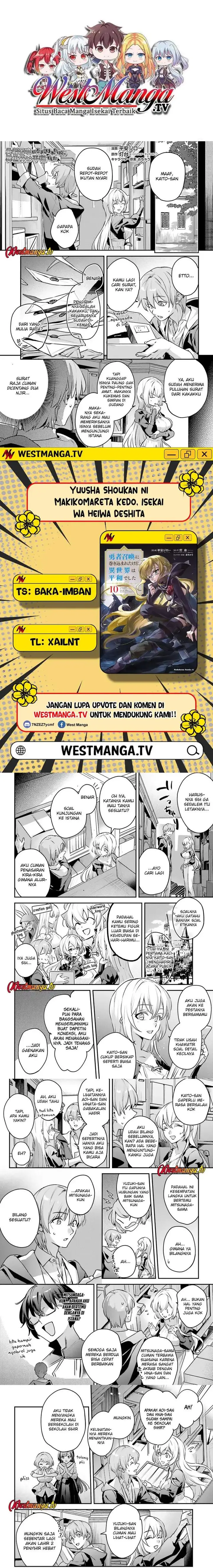 image-komik-yuusha-shoukan-ni-makikomareta-kedo-isekai-wa-heiwa-deshita-chapter-65-0/4